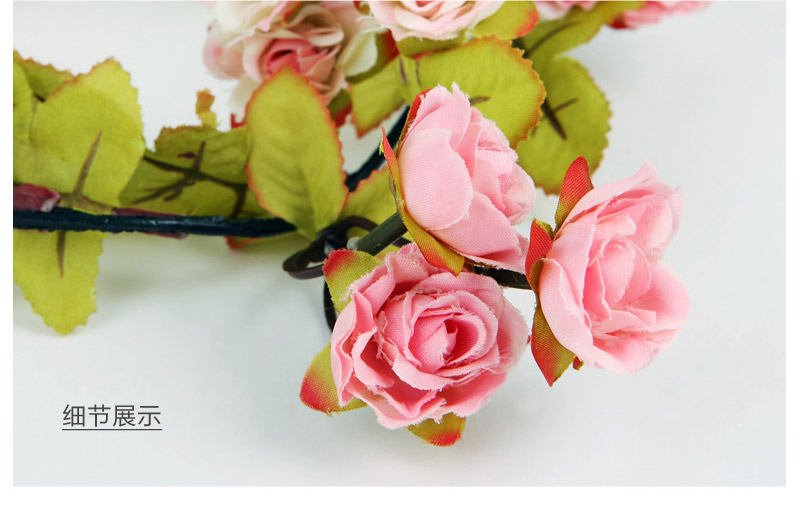 欧式高仿真玫瑰藤条仿真花墙面装饰品欧式花艺NF06524