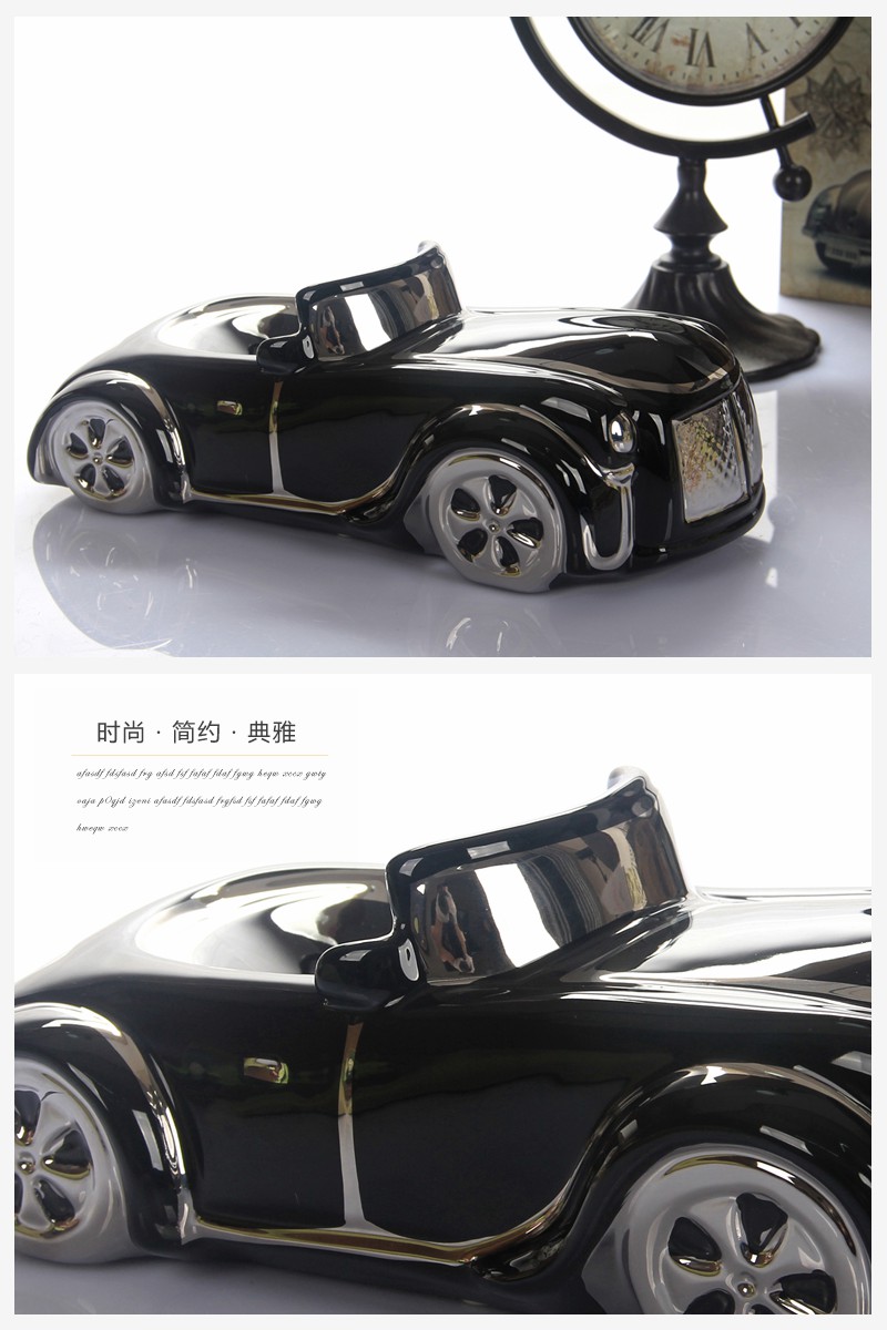 时尚创意家居饰品客厅电视柜装饰小车工艺品（不含木架费） NHTC1007-BS2