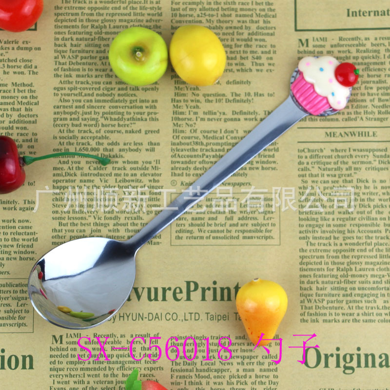 【2015新品】工厂直供批发优质精美不锈钢西餐勺子长柄饭汤调羹 SX-C560184