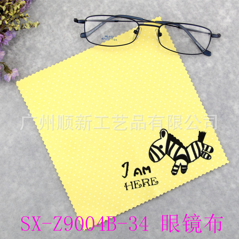 【2015爆款】工厂直供批发可爱卡通双面绒印花眼镜布镜头布檫拭布 SX-Z9004B-346