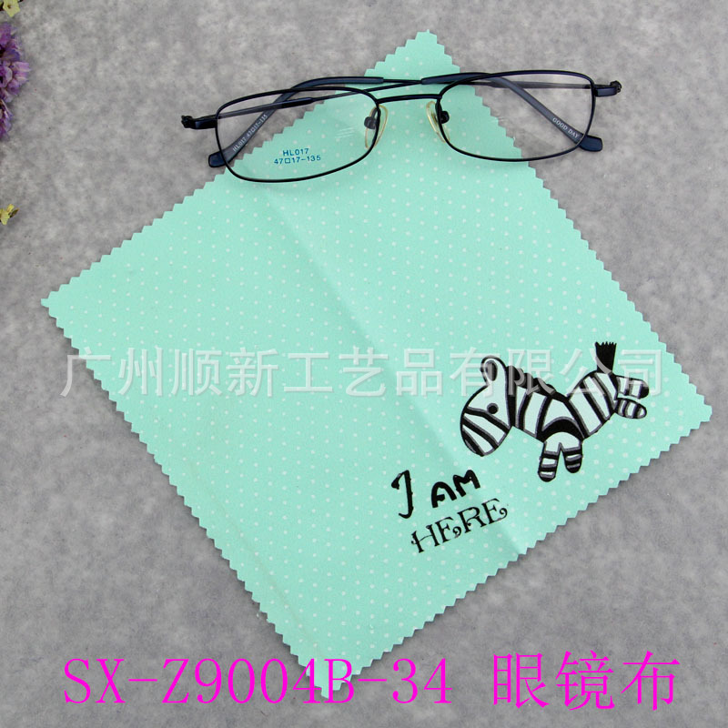 【2015爆款】工厂直供批发可爱卡通双面绒印花眼镜布镜头布檫拭布 SX-Z9004B-348