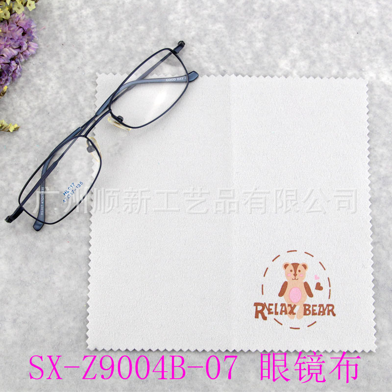 【2015爆款】工厂直供批发可爱卡通双面绒印花眼镜布镜头布檫拭布 SX-Z9004B-073