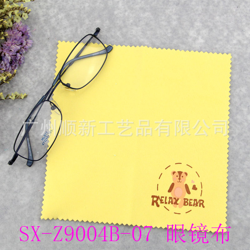 【2015爆款】工厂直供批发可爱卡通双面绒印花眼镜布镜头布檫拭布 SX-Z9004B-074