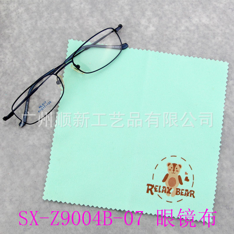 【2015爆款】工厂直供批发可爱卡通双面绒印花眼镜布镜头布檫拭布 SX-Z9004B-075