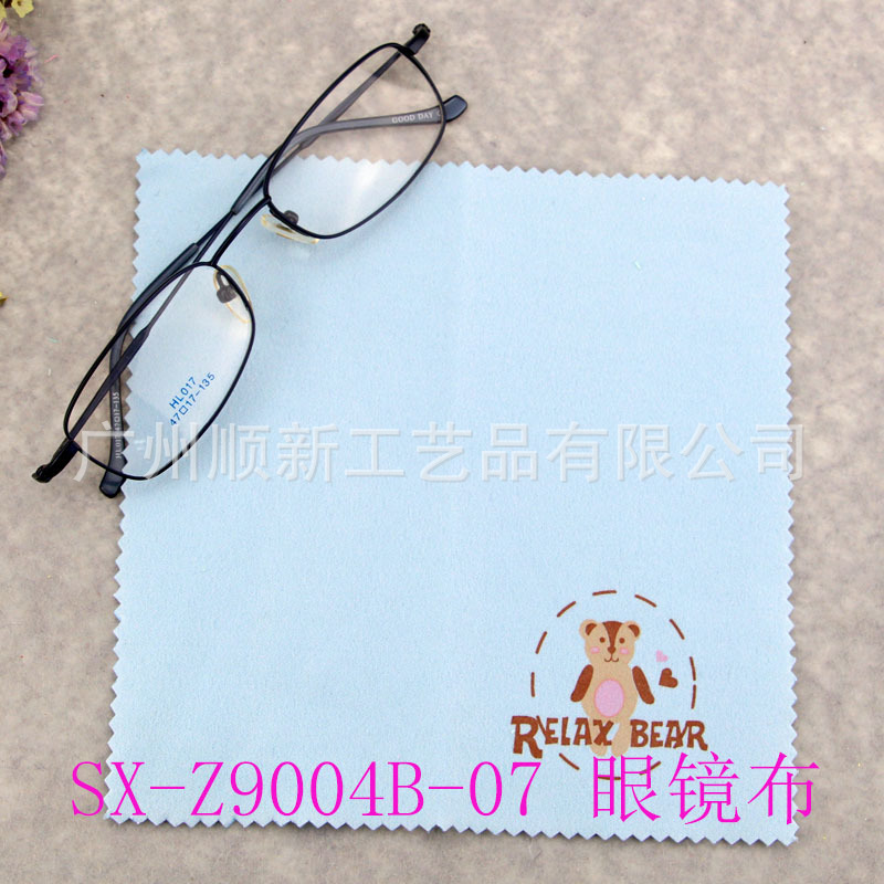 【2015爆款】工厂直供批发可爱卡通双面绒印花眼镜布镜头布檫拭布 SX-Z9004B-076