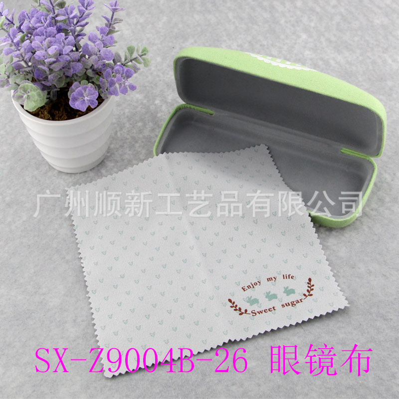 【2015爆款】工厂直供批发可爱卡通双面绒印花眼镜布镜头布檫拭布 SX-Z9004B-262