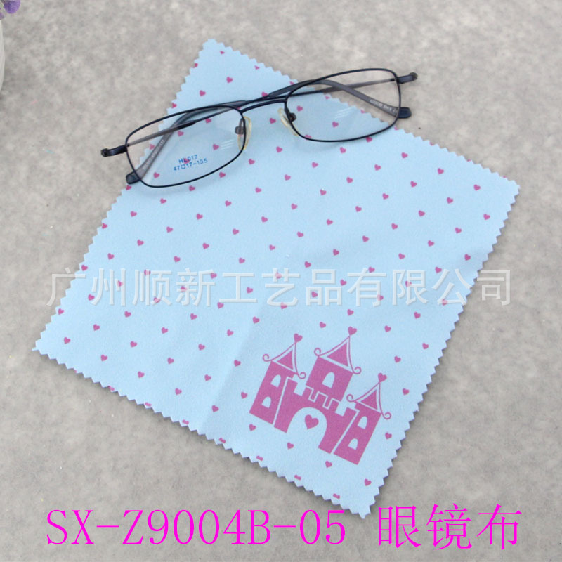 【2015爆款】工厂直供批发可爱卡通双面绒印花眼镜布镜头布檫拭布 SX-Z9004B-055