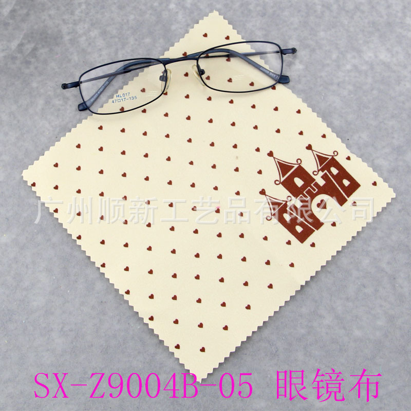 【2015爆款】工厂直供批发可爱卡通双面绒印花眼镜布镜头布檫拭布 SX-Z9004B-057