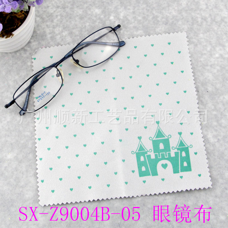 【2015爆款】工厂直供批发可爱卡通双面绒印花眼镜布镜头布檫拭布 SX-Z9004B-056