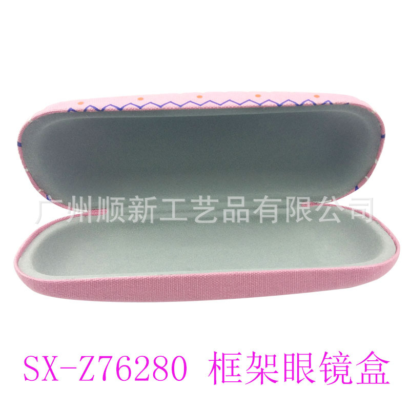 【2015淘宝热卖】厂家直供批发优质日韩帆布小清新印花框架眼镜盒3