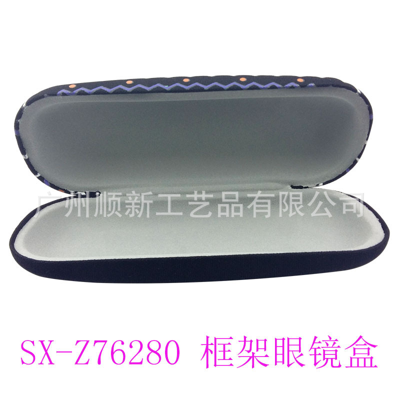【2015淘宝热卖】厂家直供批发优质日韩帆布小清新印花框架眼镜盒7