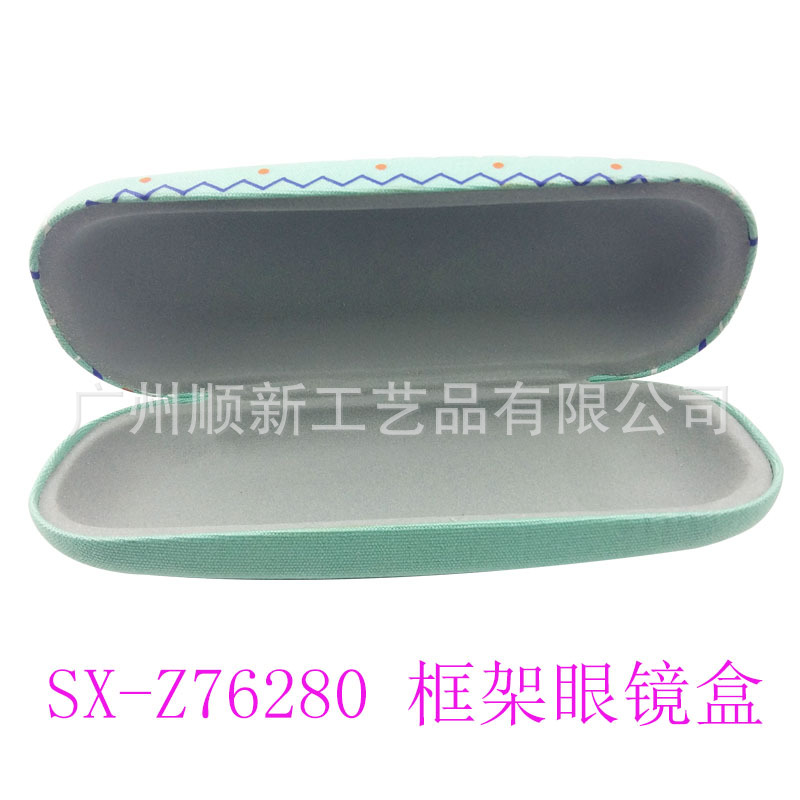 【2015淘宝热卖】厂家直供批发优质日韩帆布小清新印花框架眼镜盒13