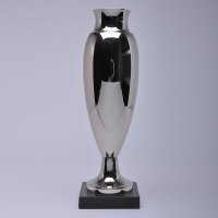 现代时尚客厅摆件花瓶金属工艺品欧式花插简约家居装饰花器90037