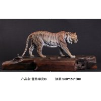 中式简约铜制蓄势即发B摆件客厅书房卧室装饰