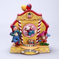 树脂音乐盒 创意欢乐小丑马戏团 圣诞节礼物生日礼物 专属定制（七天）树脂摆件 MP-936