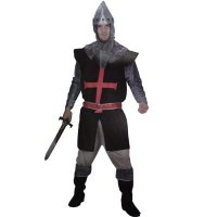 万圣节成人男款战士造型衣服 派对用品服饰