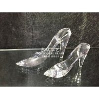 定制个性礼品 灰姑娘水晶鞋摆件 送女友老婆浪漫生日礼物创意 新年礼品