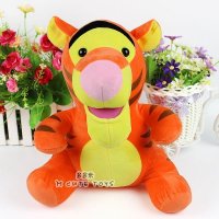 毛绒玩具地摊卡通公仔老虎毛绒娃娃奖品专用厂家直销