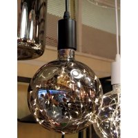 简约创意满天星大灯泡吊灯烟灰色时尚装饰