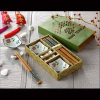 两碟两筷两筷架套装2