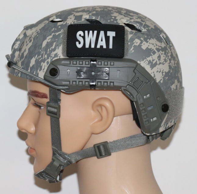 FAST PJ 圆形孔廉价版头盔 战术头盔CS真人装备头盔特种训练盔3