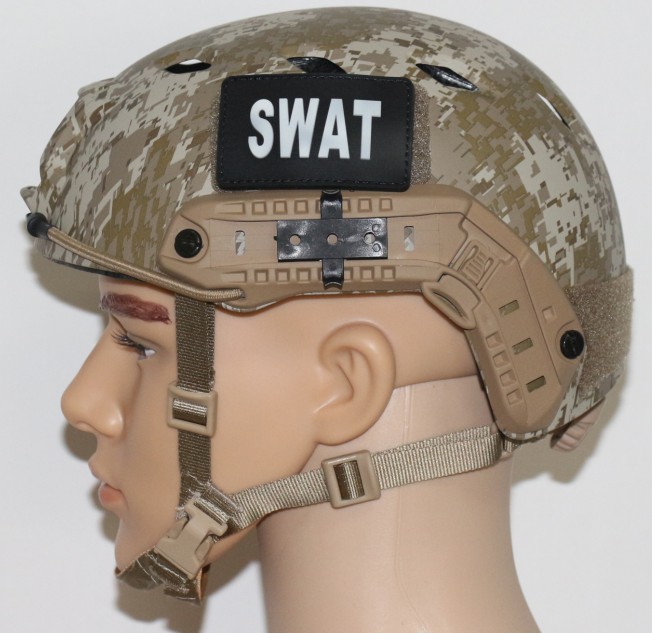 FAST PJ 圆形孔廉价版头盔 战术头盔CS真人装备头盔特种训练盔4