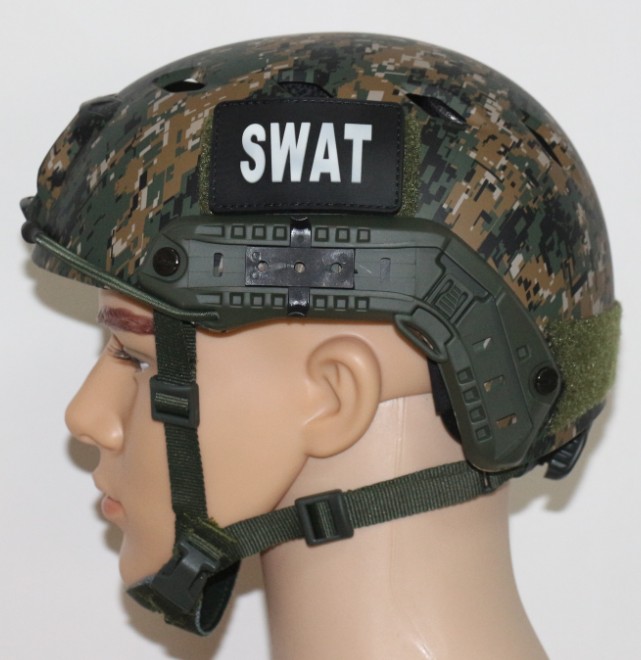FAST PJ 圆形孔廉价版头盔 战术头盔CS真人装备头盔特种训练盔5