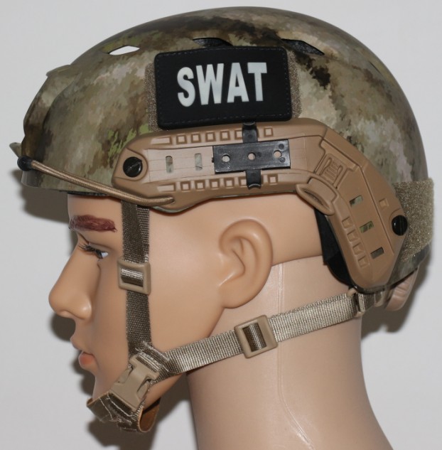 FAST PJ 圆形孔廉价版头盔 战术头盔CS真人装备头盔特种训练盔6