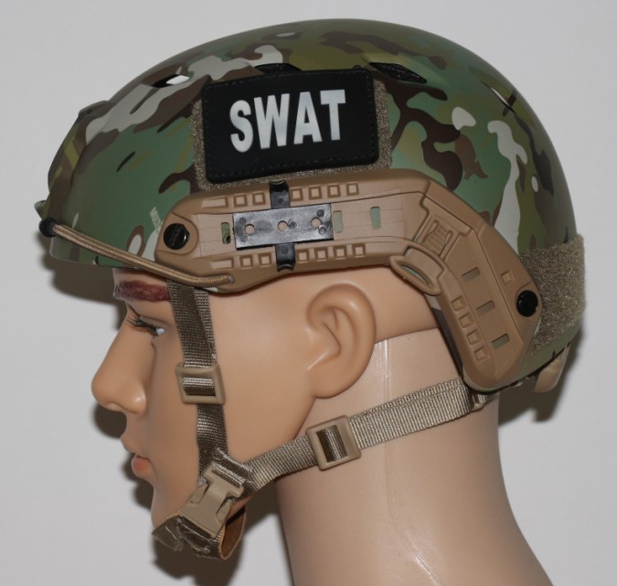 FAST PJ 圆形孔廉价版头盔 战术头盔CS真人装备头盔特种训练盔1