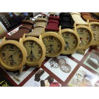 韩版真实木手表