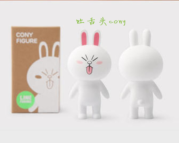 韩式可爱卡通line公仔摆件装饰摆件4
