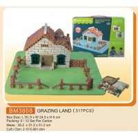 DIY真砖真瓦迷你建筑BM3808