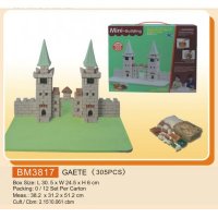 DIY真砖真瓦迷你建筑BM3817