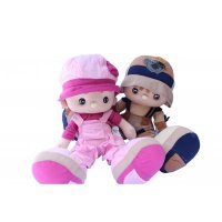 雅皮士45厘米坐姿布娃娃 儿童节生日礼物