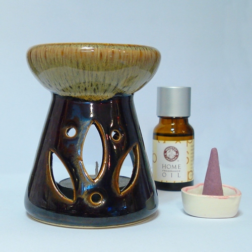 中式家用蜡烛香薰炉精油灯6
