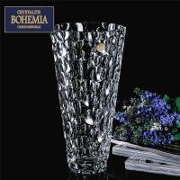 新品BOHEMIA波西米亚捷克进口水晶玻璃花瓶现代插花摆件时尚花瓶
