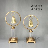 中式简约风格风水铜铃摆件家居装饰摆件