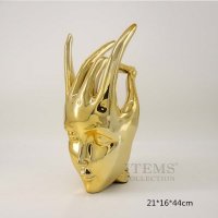 后现代欧式风格样板房酒店会所软装高档美女摆件家居摆件