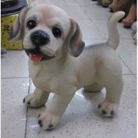仿真树脂狗狗拉布拉多犬家居装饰品创意摆件新房客厅乔迁新居礼品
