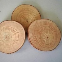 田园风格木制圆木块摆件家居装饰摆件