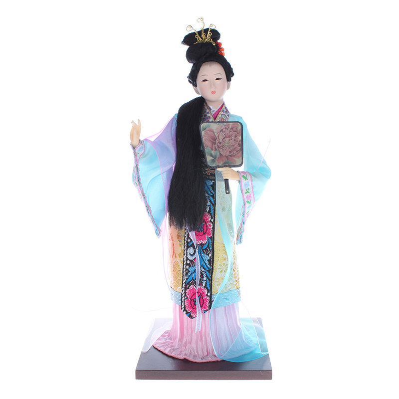 中式古典人形娟人偶人四大美人摆设品家居装饰摆件人物摆件3