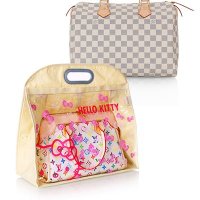 科特豪斯 Hellokitty包包收纳袋布艺衣柜整理收纳挂袋防尘袋KT0030