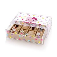 科特豪斯 Hellokitty首饰盒公主欧式饰品盒手饰收纳盒珠宝盒KT1136