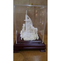 迪拜风光 传统工艺品 家居摆件 送礼佳品 纯手工牦牛骨