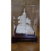 南京风光 传统工艺品 家居摆件 送礼佳品 纯手工牦牛骨