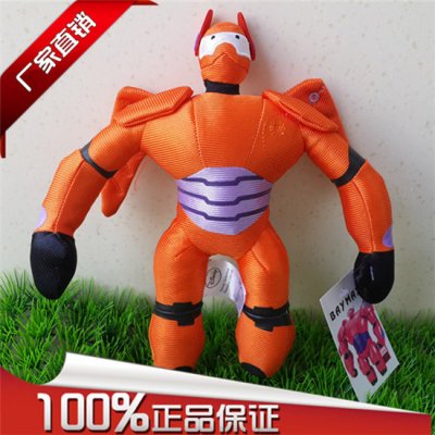 迪士尼超能陆战队公仔big hero 6 Baymax 白胖子毛绒玩具厂家批发