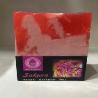 泰国进口手工樱花精油皂 美白护肤 深层清洁 长效滋润