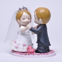 婚庆精品 跳舞情侣摆件 西式树脂公仔娃娃D239L-D239M