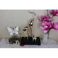 厂家直销 铭雅现代简约树脂工艺品 三只小象 招财象家居摆件