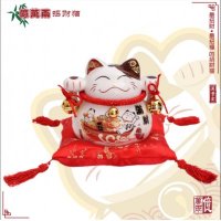 日式9寸亿万両陶瓷招福招财猫存钱罐YWL-7020